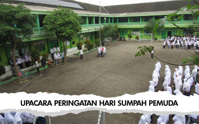 UPACARA PERINGATAN HARI SUMPAH PEMUDA DI MTs SUNAN AMPEL PARE