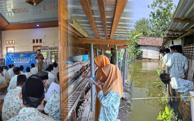 Kegiatan Excursion Program Kelas Sains MTs Sunan Ampel Pare