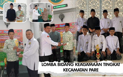 SYIAR ISLAM LEWAT PRESTASI, MTs SUNAN AMPEL PARE TURUT MERIAHKAN LOMBA KEAGAMAAN