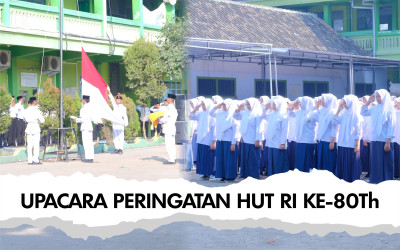 UPACARA PERINGATAN HUT RI KE-80th YPI SUNAN AMPEL AL-MUHSINI SEMANDING PARE
