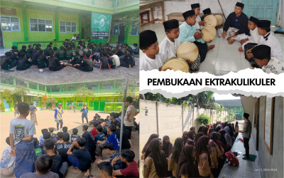 KEMBANGKAN POTENSI SISWA LEWAT EKSTRAKULIKULER MTs SUNAN AMPEL PARE