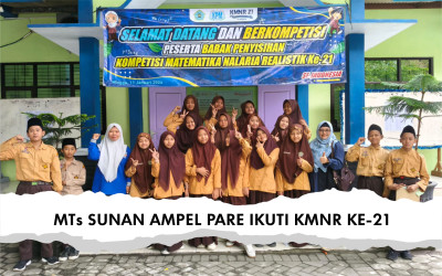 MTs SUNAN AMPEL PARE IKUTI KMNR KE-21 DENGAN PENUH SEMANGAT